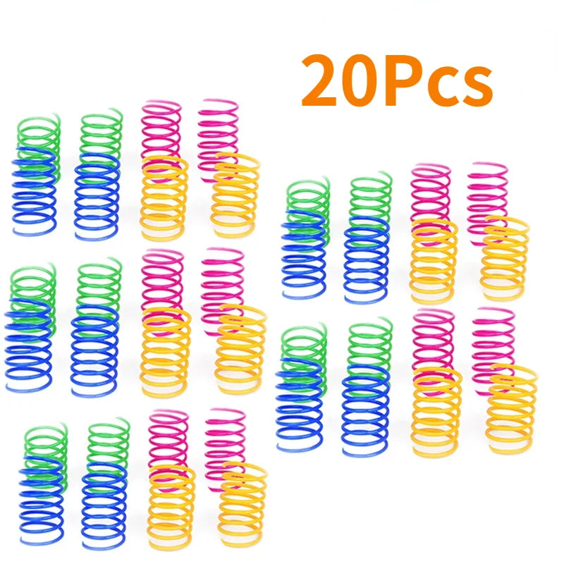 Spring Fling Spiral Cat Toy Pack