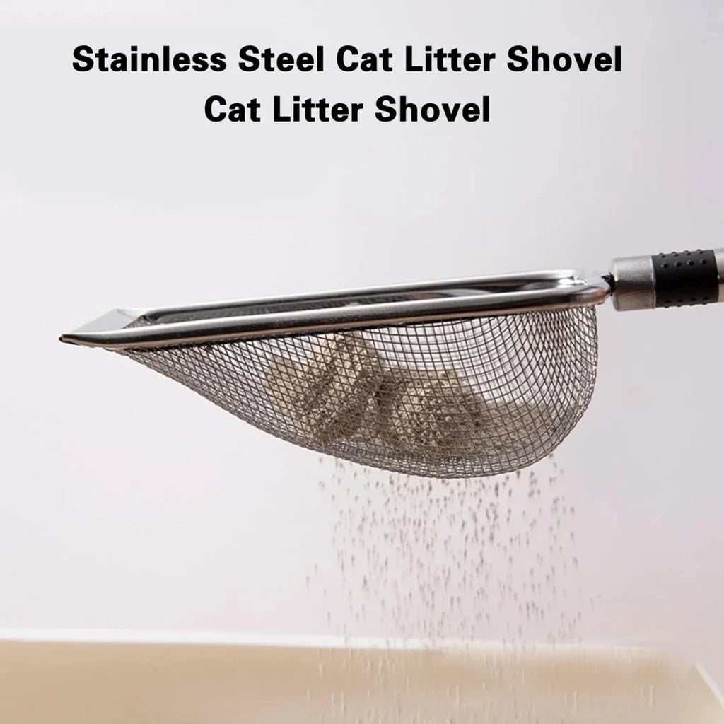 Scoop & Sift Stainless Steel Litter Scoop