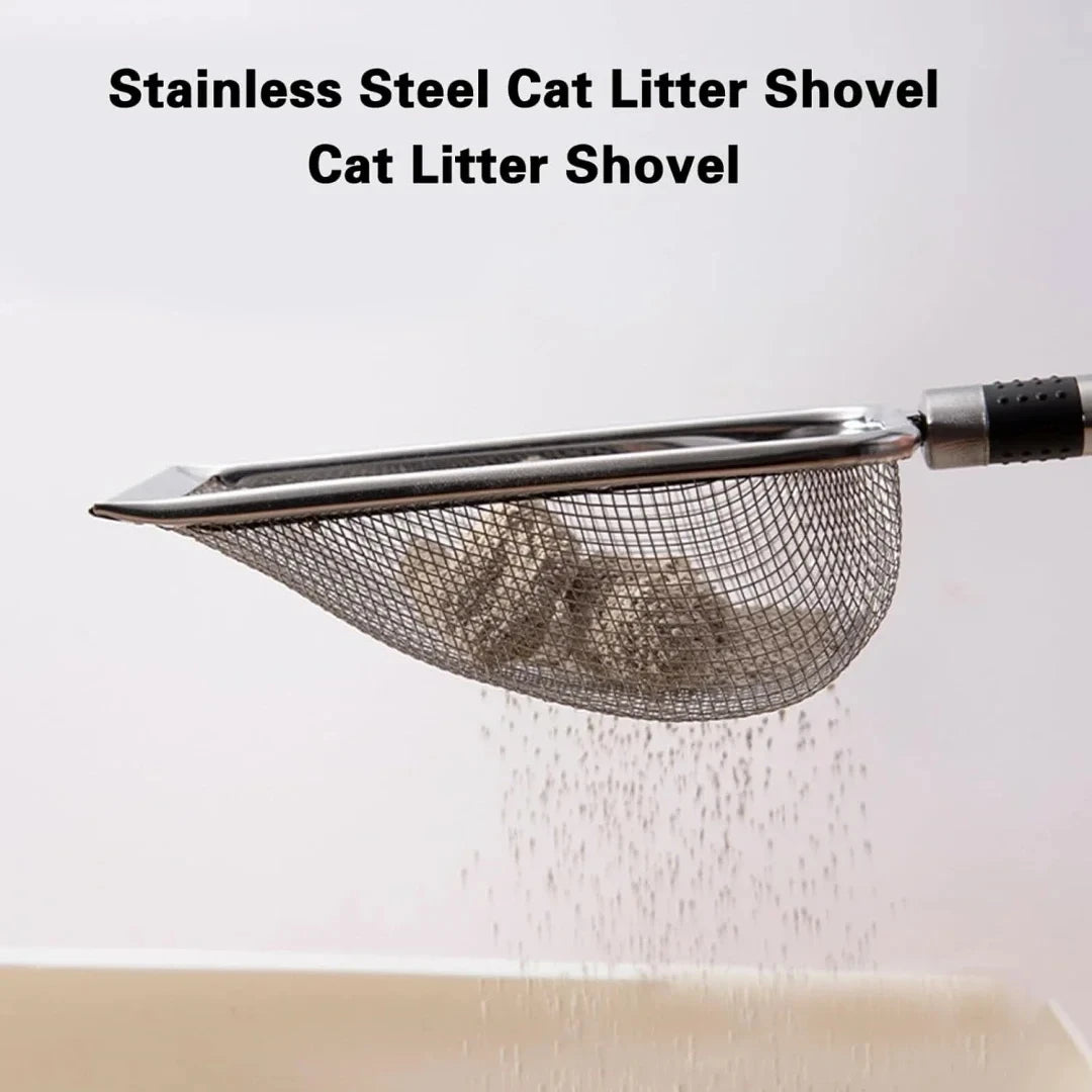 Scoop & Sift Stainless Steel Litter Scoop