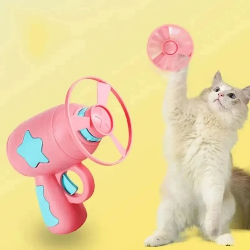 Mini Disc Chase Cat Launcher