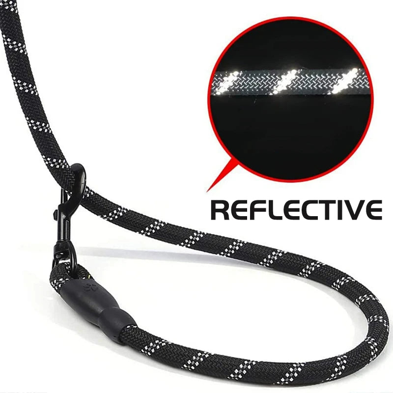 Padded Grip Reflective Dog Leash