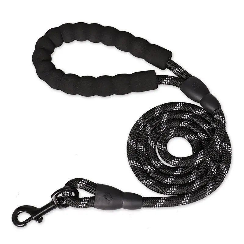 Padded Grip Reflective Dog Leash