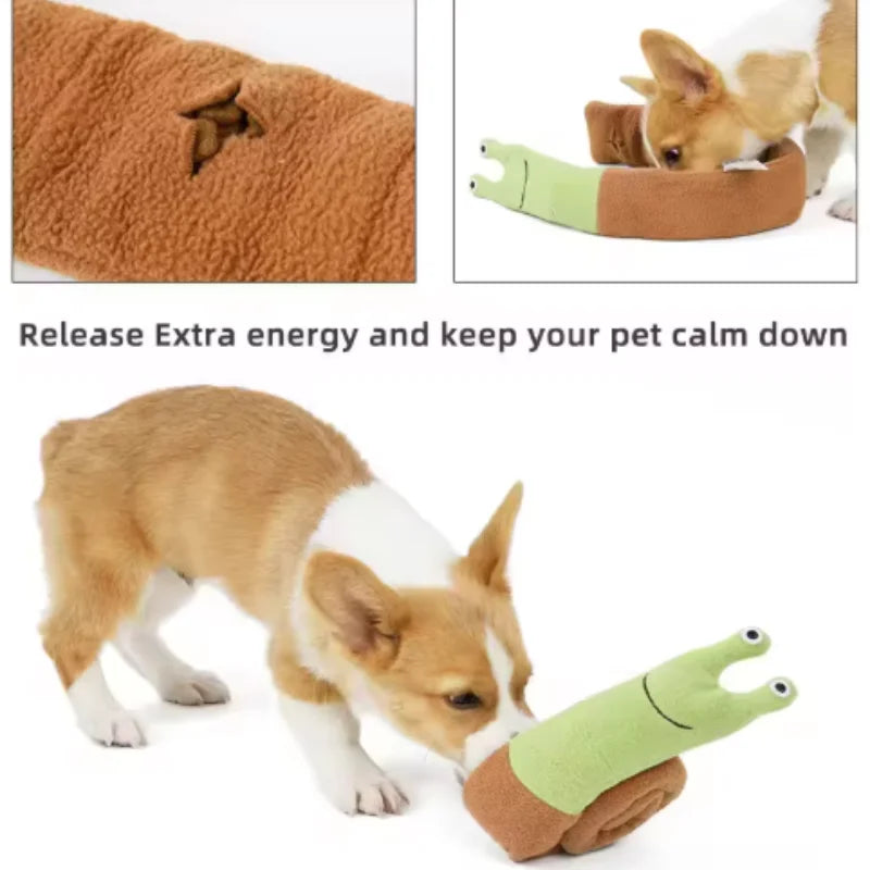 Roll & Sniff Plush Treat Puzzle