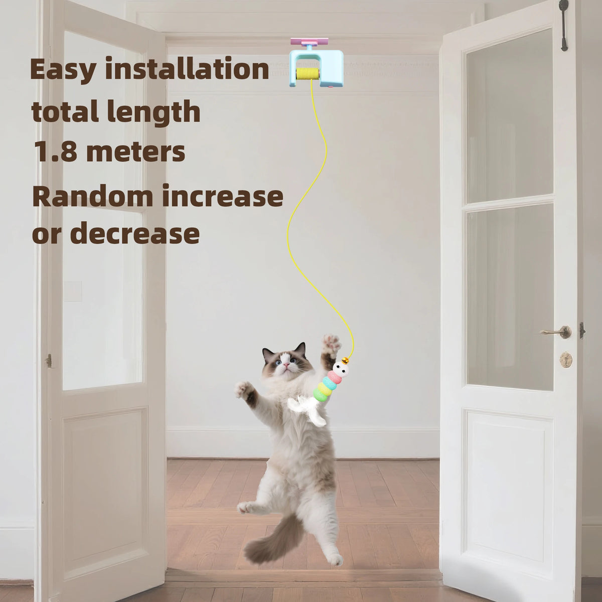 Flutter & Bounce Hanging Cat Teaser