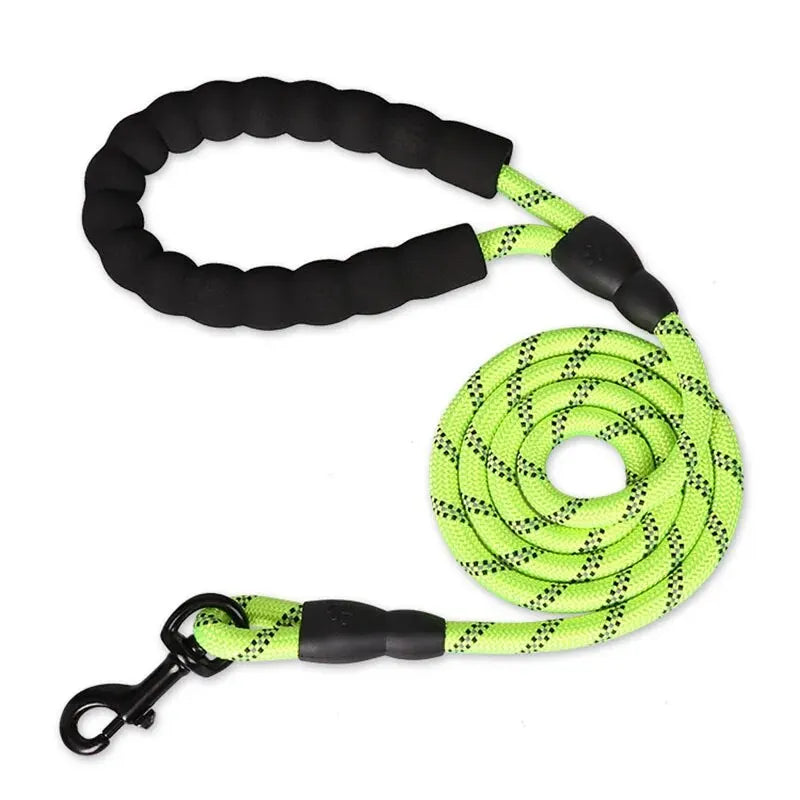 Padded Grip Reflective Dog Leash