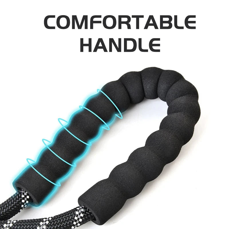 Padded Grip Reflective Dog Leash