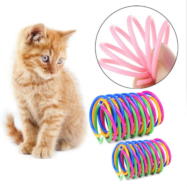 Spring Fling Spiral Cat Toy Pack