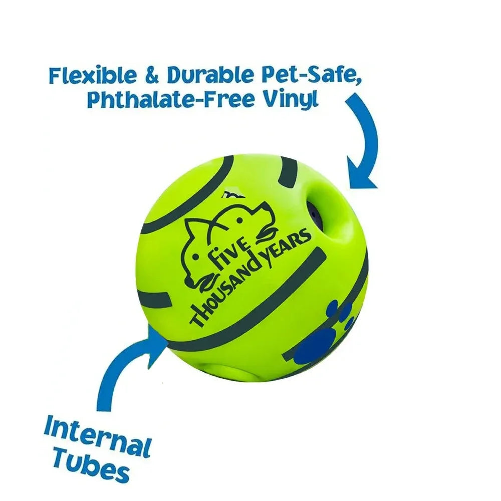 Giggle Roll Sound Ball for Dogs