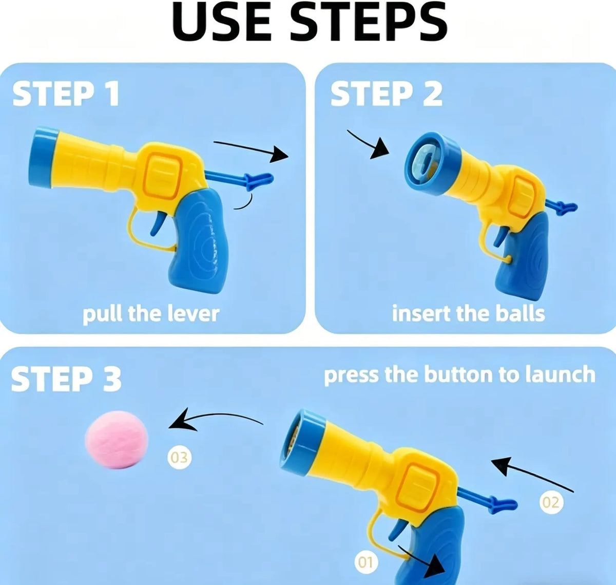 Pom-Pom Chase Cat Launcher Set
