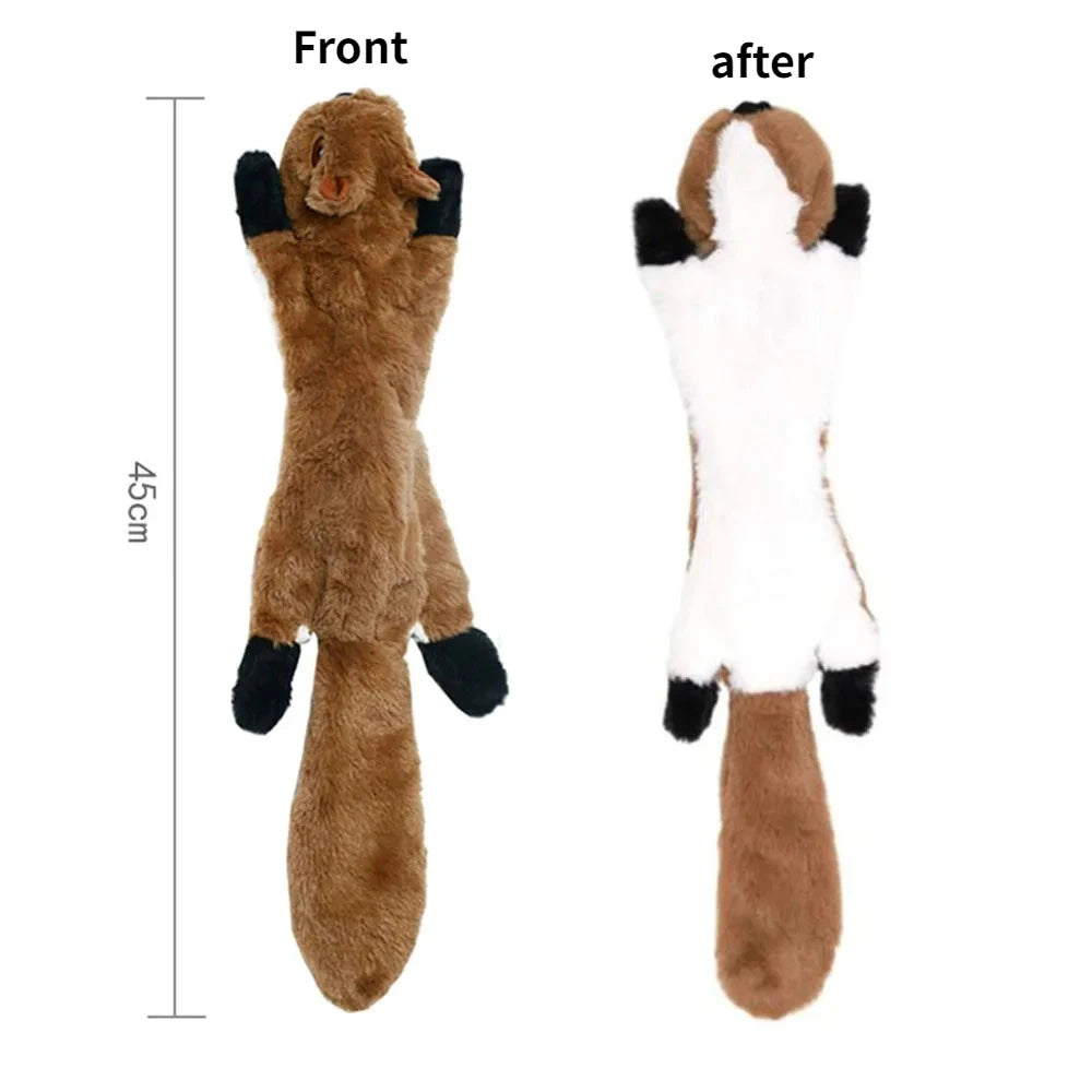 Crinkle Critters Squeaky Dog Toy