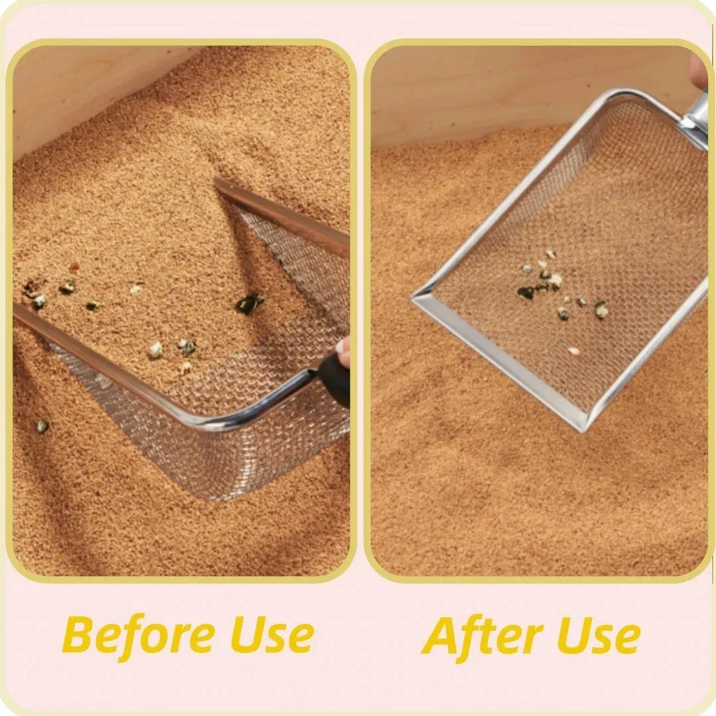 Scoop & Sift Stainless Steel Litter Scoop
