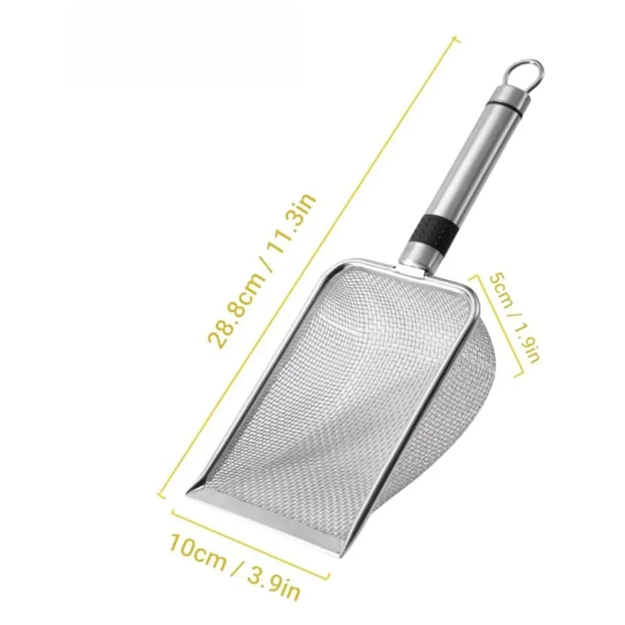 Scoop & Sift Stainless Steel Litter Scoop