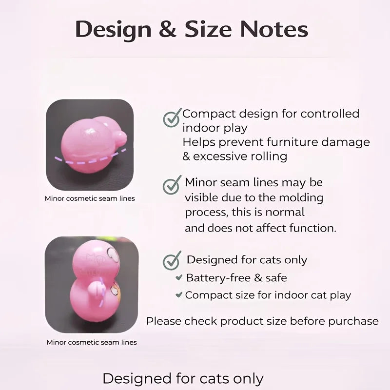 Wobble Roll Cat Toy Pack — 10 Pieces