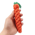 Carrot Twist Cotton Rope Dog Toy