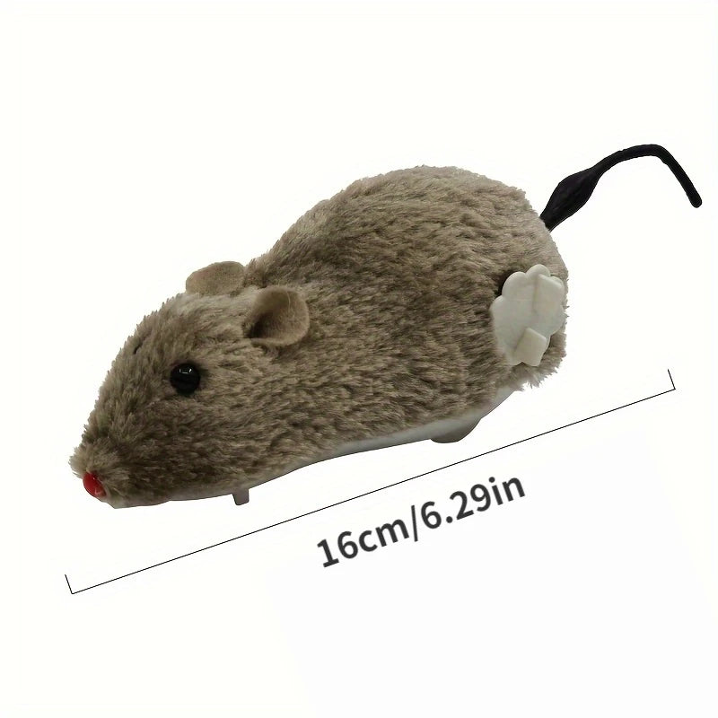 Wind-Up Mouse Chase Cat Toy