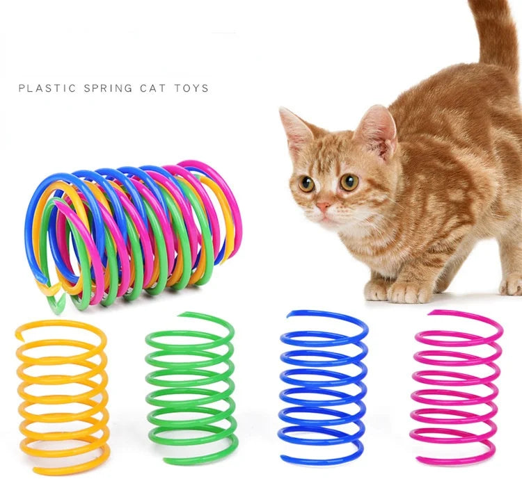 Spring Fling Spiral Cat Toy Pack