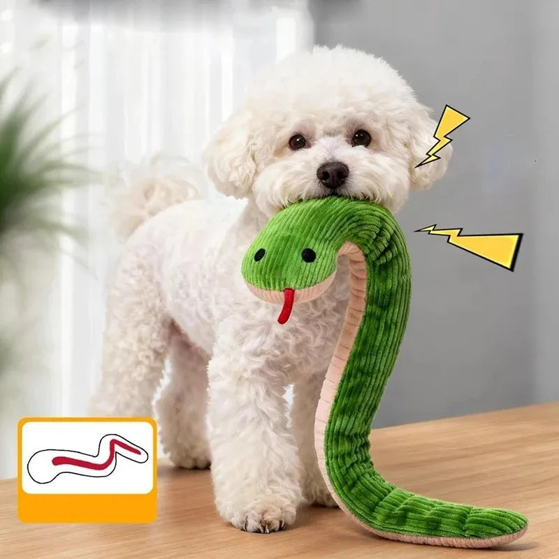 Slither Buddy Plush Snake Pet Toy