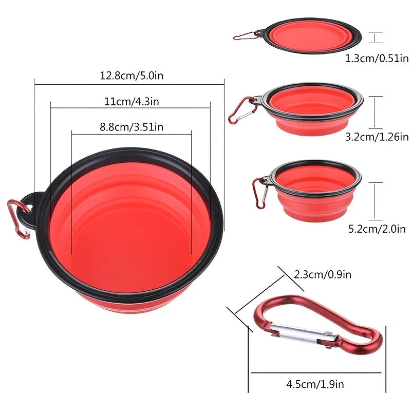 Fold & Go Travel Pet Bowl
