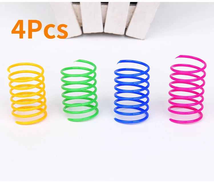 Spring Fling Spiral Cat Toy Pack