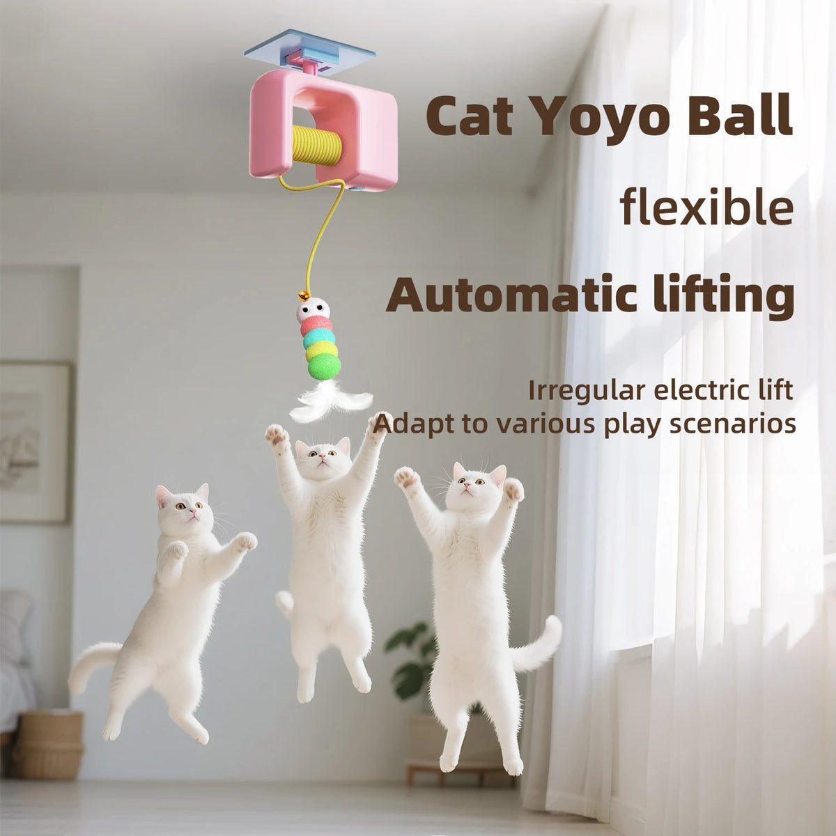 Flutter & Bounce Hanging Cat Teaser