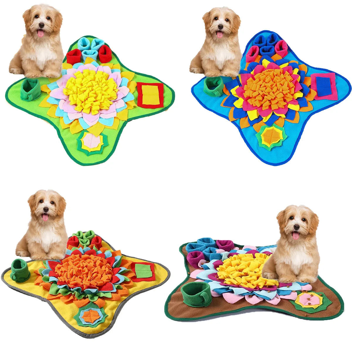 Sniff & Seek Fleece Dog Mat