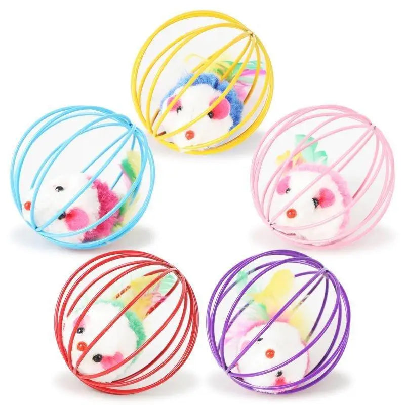 Peekaboo Mouse Cage Cat Toy