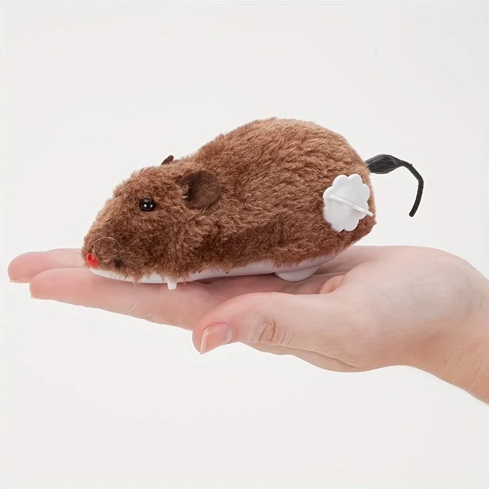 Wind-Up Mouse Chase Cat Toy