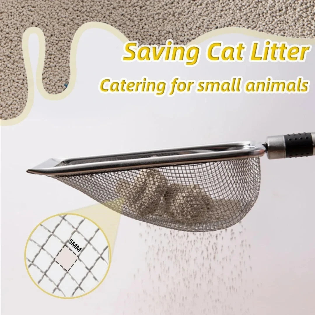 Scoop & Sift Stainless Steel Litter Scoop