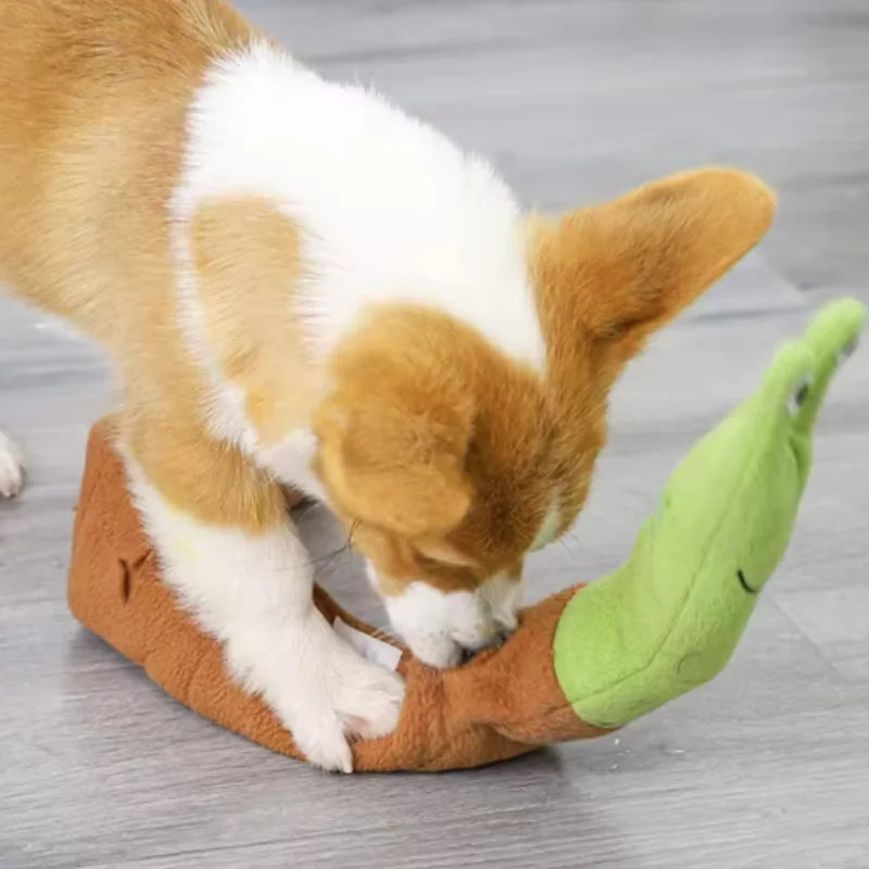 Roll & Sniff Plush Treat Puzzle